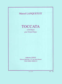 TOCCATA EN RE MAJEUR POUR GRAND-ORGUE