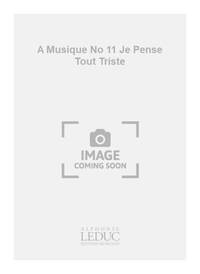 CHARLES-HENRY BOITE A MUSIQUE NO 11 JE PENSE TOUT TRISTE PIANO BOOK PIANO