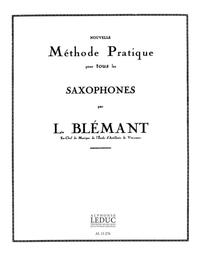 L. BLEMANT: NOUVELLE METHODE PRATIQUE VOL.1 (SAXOPHONE SOLO)
