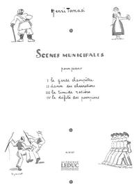 HENRI TOMASI: SCENES MUNICIPALES (PIANO SOLO) PIANO