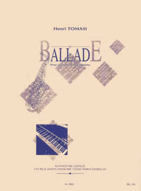 TOMASI: BALLADE SAXOPHONE MIB ET PIANO
