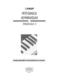 PHILIPP PETIT GRADUS AD PARNASSUM VOLUME 3 PIANO BOOK PIANO