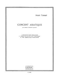 HENRI TOMASI: CONCERT ASIATIQUE (PERCUSSION(S) & PIANO)