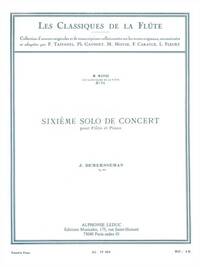 JULES DEMERSSEMAN: CONCERT SOLO N 6, OP. 82 - LES CLASSIQUES DE LA FLUTE N.74 PAR MARCEL MOYSE (FLUT