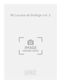 ROPARTZ 60 LECONS DE SOLFEGE VOLUME 2 SANS ACCOMPAGNEMENT BOOK