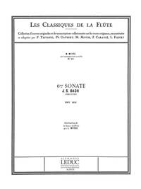 JOHANN SEBASTIAN BACH: SONATA NO.6, BWV1035 IN E MAJOR (CLASSIQUES NO.13) (FLUTE & PIANO)
