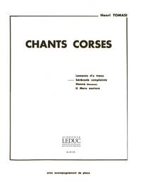 HENRI TOMASI: CHANTS CORSES NO.2: SERENADE COMPLAINTE (MED) (VOICE & PIANO)