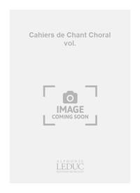 CHEVAIS CAHIERS DE CHANT CHORAL VOL 2 75 CANONS AVEC PAROLES VOICE BK