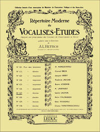 LASZLO LAJTHA: VOCALISE-ETUDE (HIGH) (VOICE & PIANO)