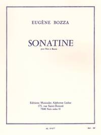 EUGENE BOZZA: SONATINE (FLUTE/BASSOON)
