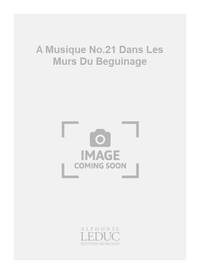 CHARLES BOITE A MUSIQUE NO.21 DANS LES MURS DU BEGUINAGE PIANO BOOK PIANO