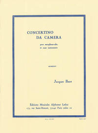 JACQUES IBERT: CONCERTINO DA CAMERA (ALTO SAXOPHONE/PIANO)