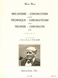MARCEL MOYSE: TECHNIQUE-CHROMATICISM (FLUTE)
