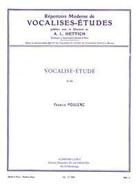 VOCALISE ETUDE NO 89 HIGH VOC/PNO