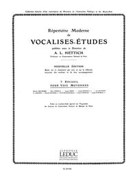 VARIOUS COMPOSERS: VOCALISES VOL.3 (MED) (VOICE & PIANO)