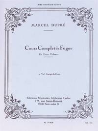 MARCEL DUPRE: COMPLETE STUDY OF THE FUGUE (VOLUME 2)