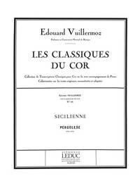 GIOVANNI BATTISTA PERGOLESI: SICILIENNE (CLASSIQUES NO.61) (HORN & PIANO)