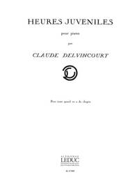 CLAUDE DELVINCOURT: HEURES JUVENILES NO.9 (PIANO SOLO) PIANO