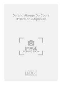 DURAND ABREGE DU COURS D'HARMONIE BL476 BOOK SPANISH
