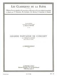 JULES DEMERSSEMAN: GREAT CONCERT FANTASY, OP. 52- FLUTE CLASSICS BY MARCEL MOYSE (FLUTE AND PIANO)