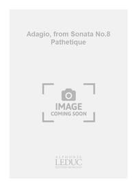 LUDWIG VAN BEETHOVEN: ADAGIO, FROM SONATA NO.8 'PATHETIQUE' (CLASSIQUES NO.282) (VIOLIN & PIANO)