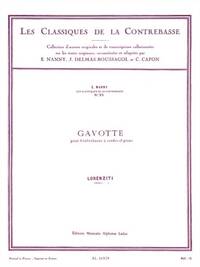 JOSEPH-ANTOINE LORENZITI: GAVOTTE