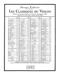 FREDERIC FRANCOIS CHOPIN: PRELUDE NO.13 (CLASSIQUES NO.296) (VIOLIN & PIANO)