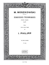 MORITZ MOSZKOWSKI : ESQUISSES TECHNIQUES OP.97, VOLUME 2 -  PIANO