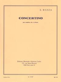 EUGENE BOZZA: CONCERTINO (ALTO SAXOPHONE/PIANO)