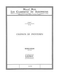 FELIX MENDELSSOHN BARTHOLDY: CHANSON DE PRINTEMPS OP.62 NO.6 IN A MAJOR (TENOR SAXOPHONE/PIANO)