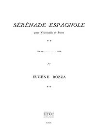 EUGENE BOZZA: SERENADE ESPAGNOLE (CELLO & PIANO)