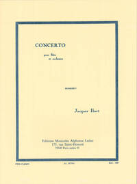 JACQUES IBERT: CONCERTO FOR FLUTE AND ORCHESTRA (FLUTE/PIANO)