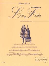 MARIN MARAIS: LA FOLIA (CELLO/PIANO)
