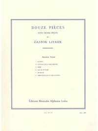 GASTON LITAIZE: 12 PIECES VOL.2 (ORGAN)