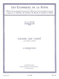 JULES-AUGUSTE EDOUARD DEMERSSEMAN: GRAND AIR VARIE (CLASSIQUES NO.72) (FLUTE/PIANO)