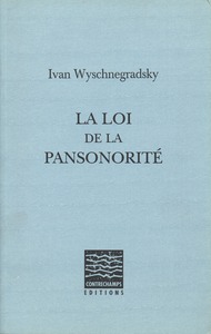 LA LOI DE LA PANSONORITE