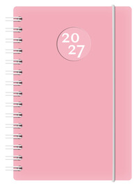 Agenda Euro-EUR 2027 rose