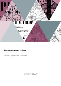 Revue des races latines