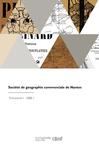Société de géographie commerciale de Nantes