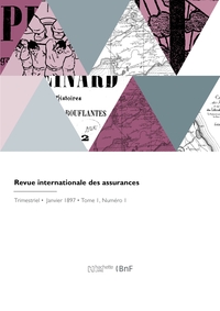 Revue internationale des assurances