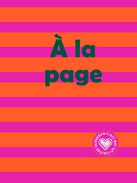 CARNET SOUPLE LIGNE - BIBLIOTHEQUES SANS FRONTIERES - A LA PAGE - 96 P