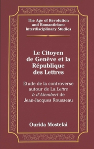 LE CITOYEN DE GENEVE ET LA REPUBLIQUE DES LETTRES