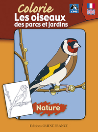 Colorie les oiseaux des parcs et jardins