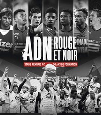 ADN ROUGE ET NOIR - STADE RENNAIS - 50 ANS DE FORMATION