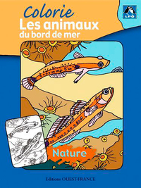 COLORIE LES ANIMAUX DU BORD DE MER
