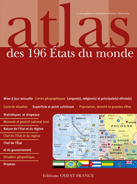 ATLAS DES 196 ETATS DU MONDE