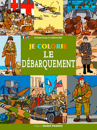 JE COLORIE LE DEBARQUEMENT