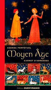 AGENDA PERPETUEL ET CARNET D'ADRESSES DU MOYEN AGE