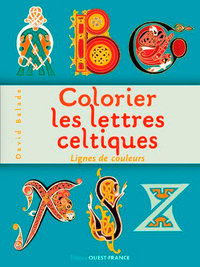 Colorier les lettres celtiques