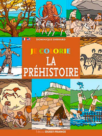 JE COLORIE LA PREHISTOIRE